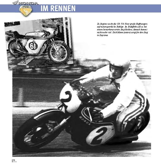 Produktbild Honda CB 750 Four (Deutsch, Giorgio Sarti, 2014)