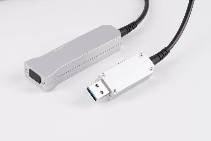 Immagine prodotto Shiverpeaks ®-BASIC-S--Prolunga USB ottica USB 3.0- USB 3.0 A maschio a USB 3.0 A + USB Micro B femmina... (50 m, USB 3.2 Gen 1)