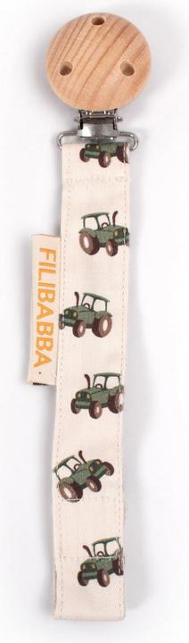 Image du produit Filibabba Attache-sucette avec velcro - Tracteur (1 x)
