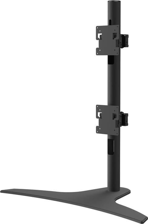 Peerless 1X2 freestanding universal desktop mount - 24-49inch monitors (Table, 49")