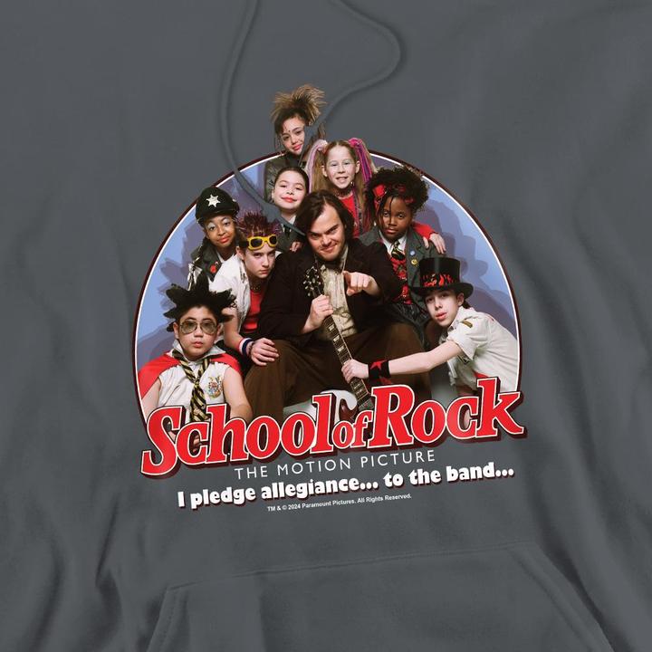 Immagine prodotto School Of Rock I Pledge Allegiance Felpa con Cappuccio Uomo (S)