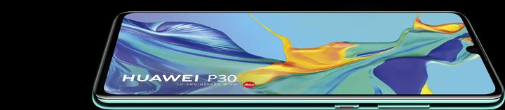 Productafbeelding Huawei P30 (128 GB, Aurora Blauw, 6.10", Dubbele SIM, 40 Mpx, 4G)