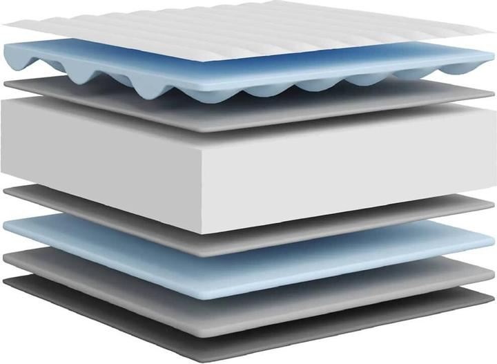 Actual product image VidaXL Isaiah (120 x 200 cm, Foam core)