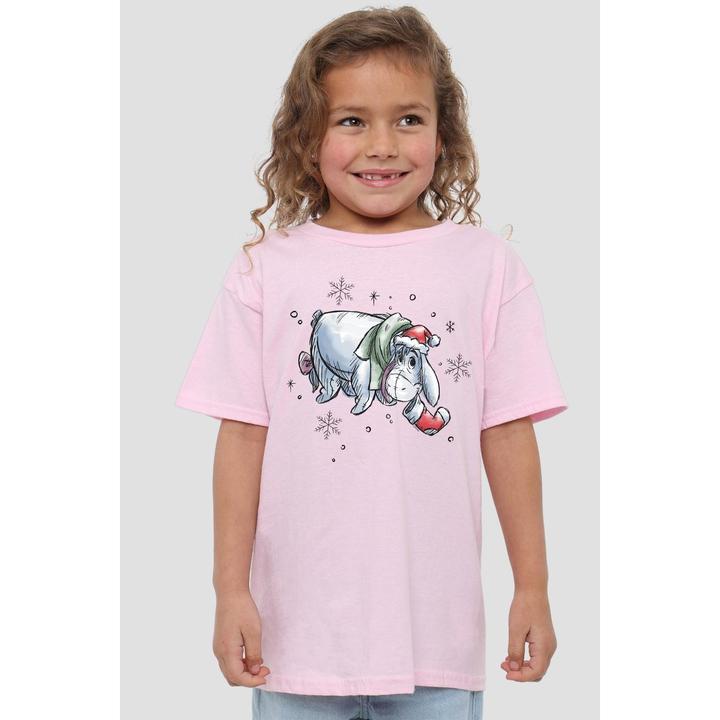 Immagine prodotto Winnie the Pooh Maglietta Natale Ih-Oh Fiocco di neve Bambini (140)