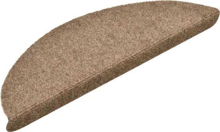 Produktbild VidaXL Selbstklebende Stufenmatten, 15 Stück, cremefarben, 56x17x3cm (56 x 17 x 3 cm)