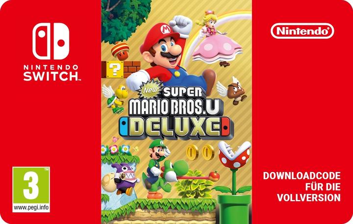 Actual product image Nintendo New Super Mario Bros. U Deluxe Digital Code (Switch)