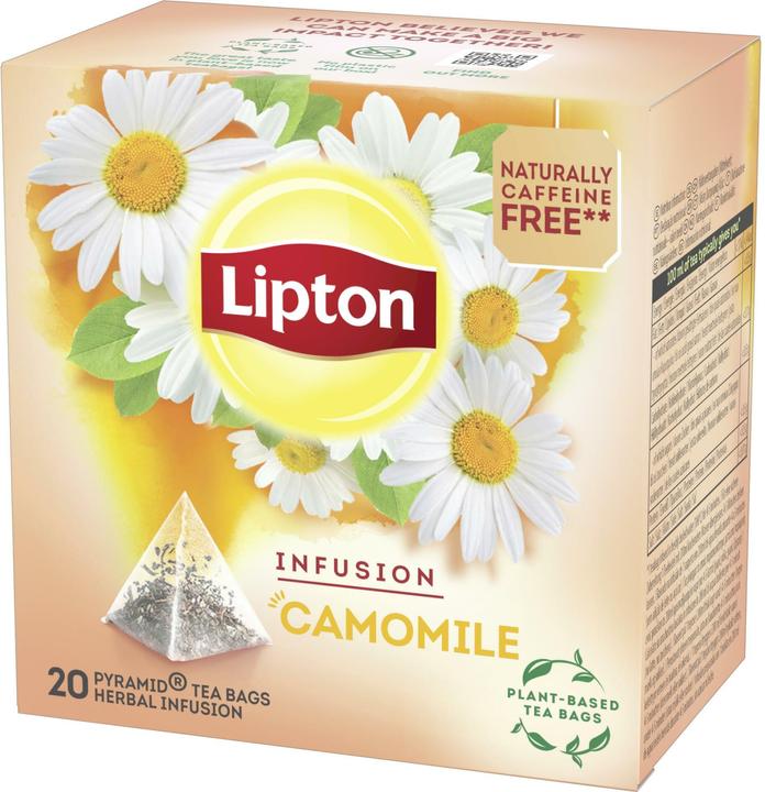 Lipton Sachets de thé Infusion Camomille 20 pièces, Type de thé/infusion