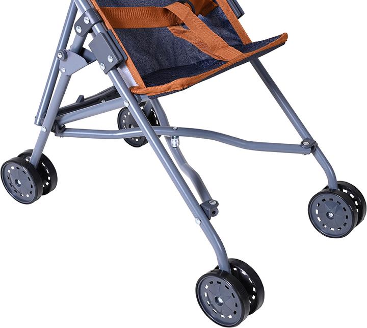 Knorrtoys Puppenbuggy Sim - dark blue
