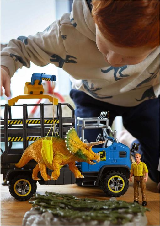 Image du produit Schleich Mission camion dinosaure