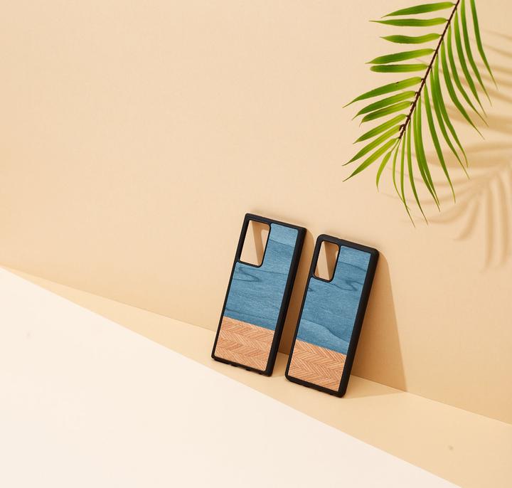 Produktbild Man.Wand &WOOD case for Galaxy Note 20 denim juodas (Samsung Galaxy Note 20)