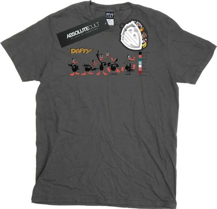 Produktbild Looney Tunes Daffy Duck Colour Code TShirt (L)