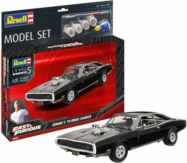 Image du produit Revell Set modèle FF Dominics 1970 Dodge Charger