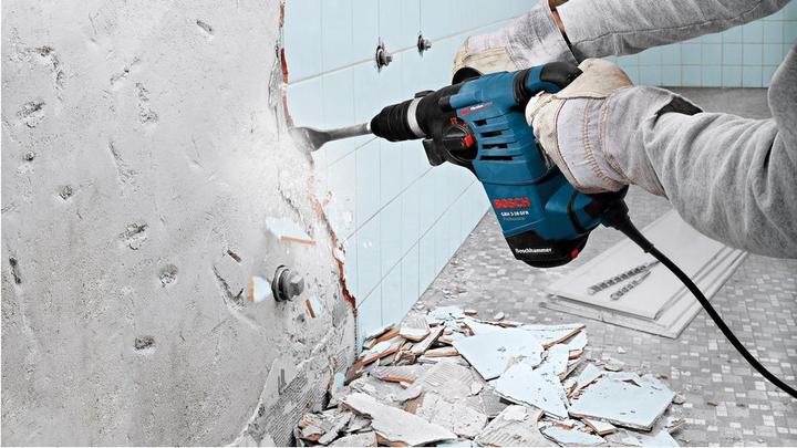 Actual product image Bosch Professional Rotary hammer drill with SDS plus GBH 3-28 DFR, carry case (Electrical connection)
