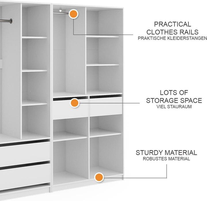 Actual product image Vicco Elmo (100 x 50 x 200 cm)