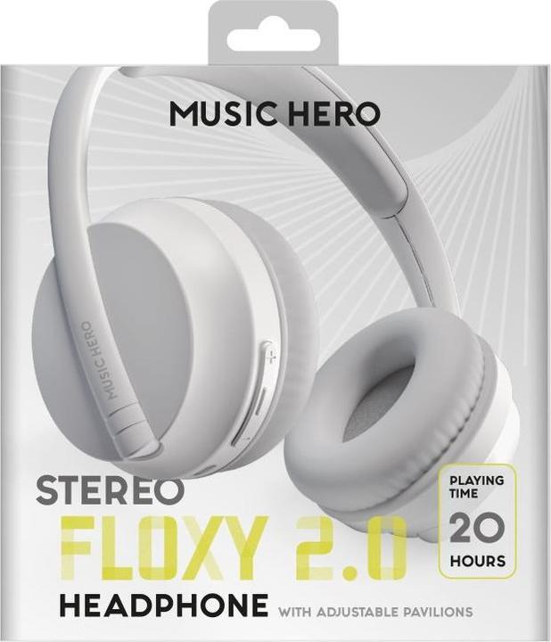 Image du produit SBS Music Hero SKIDUP Over-Ear blancá Casque BT (20 h, Sans fil)