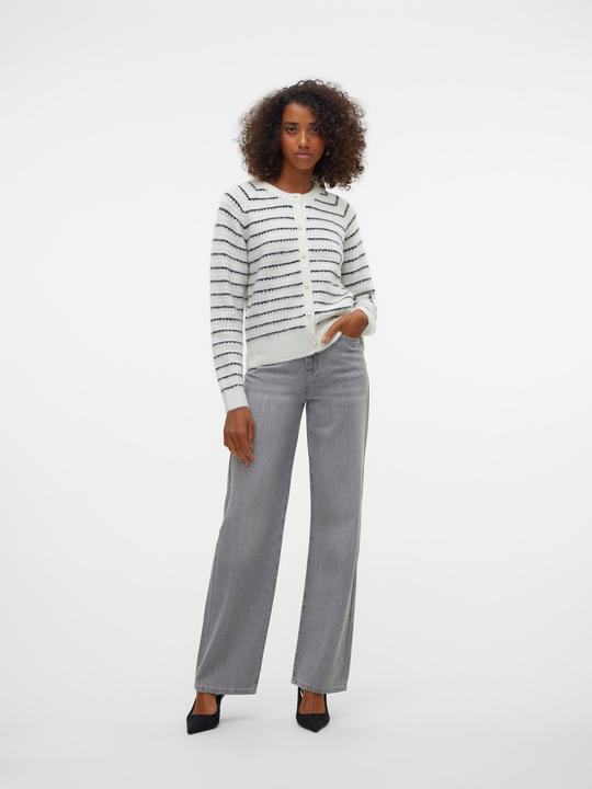 Actual product image Vero Moda VMREBECCA Super High Rise Weiter Beinschnitt Jeans Straight-Fit (28)