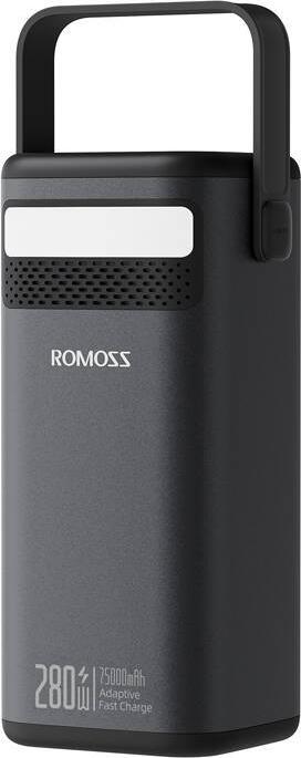 Romoss Powerbank PMT75-DC 75000mAh 280W (black) (75000 mAh, 280 W, 240 Wh)