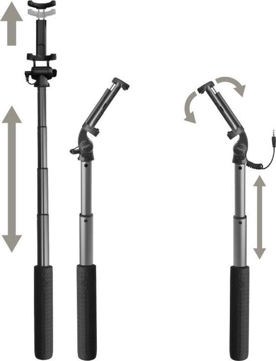 Productafbeelding SBS Telescopische selfiebar met kabel - Infinity Picture Collection