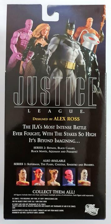 Actual product image DC Direct Justice League Series 2 action figure Black Manta