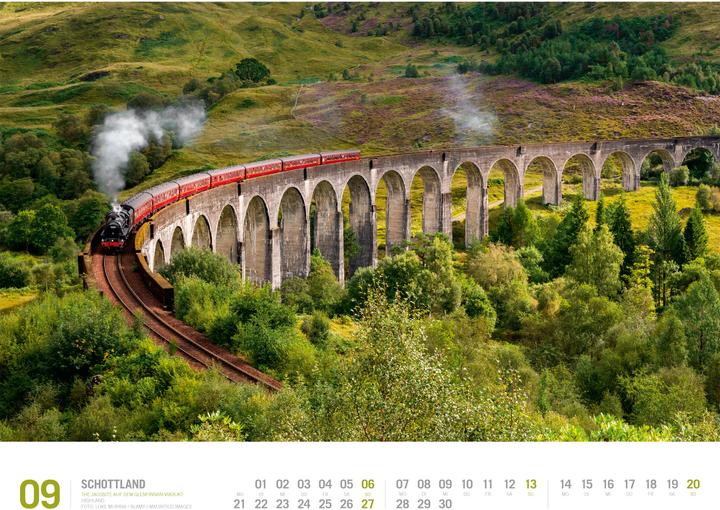 Produktbild Schottland - Unterwegs zwischen Highlands und Hebriden Kalender 2026 (54 x 42 cm, Deutsch)