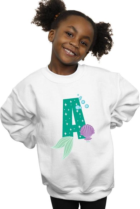 Produktbild Disney Alphabet A Is For Ariel Sweatshirt Mädchen (128)