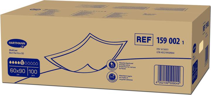 Actual product image MoliCare Bed Mat Eco 5 60x90cm (100 x)