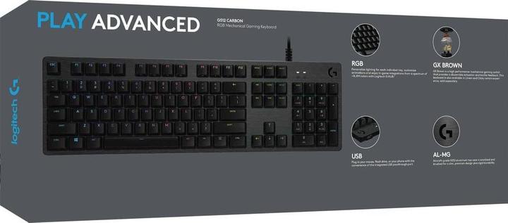 Actual product image Logitech G G512 (Eng. Int., Cable)