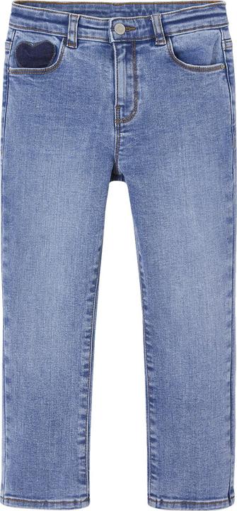 Vertbaudet Mädchen Slim-Jeans, Hüftweite COMFORT