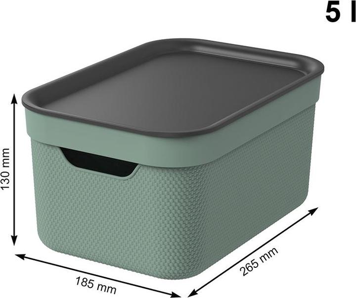 Produktbild Rotho Deko Box (26 x 18 x 13 cm, 3 l)