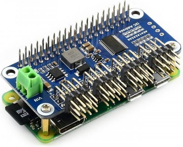 Produktbild WaveShare Servo Treiber HAT (B) für Raspberry Pi 16-Kanal mit I2C