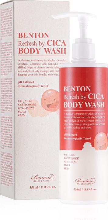 Actual product image Benton Refresh by cica body wash (350 ml)