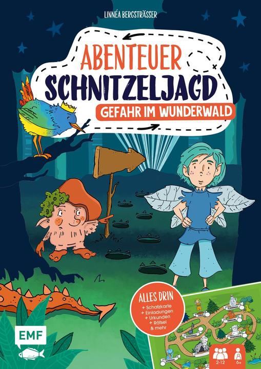 Produktbild Set: Abenteuer Schnitzeljagd Wunderwald (Deutsch, Linn�a Bergstr�sser, 2022)