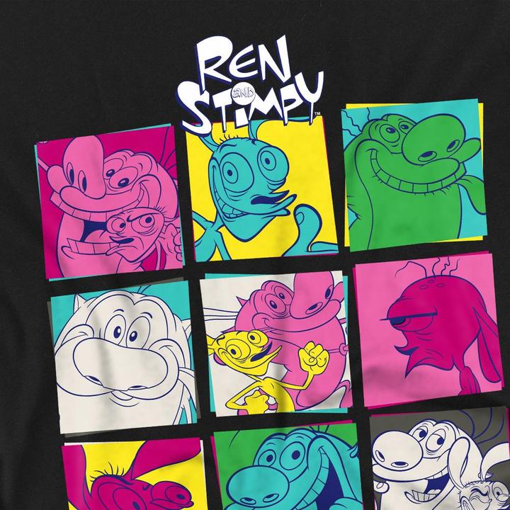 Immagine prodotto Ren & Stimpy Warhol 2 Maglietta Uomo (4XL)