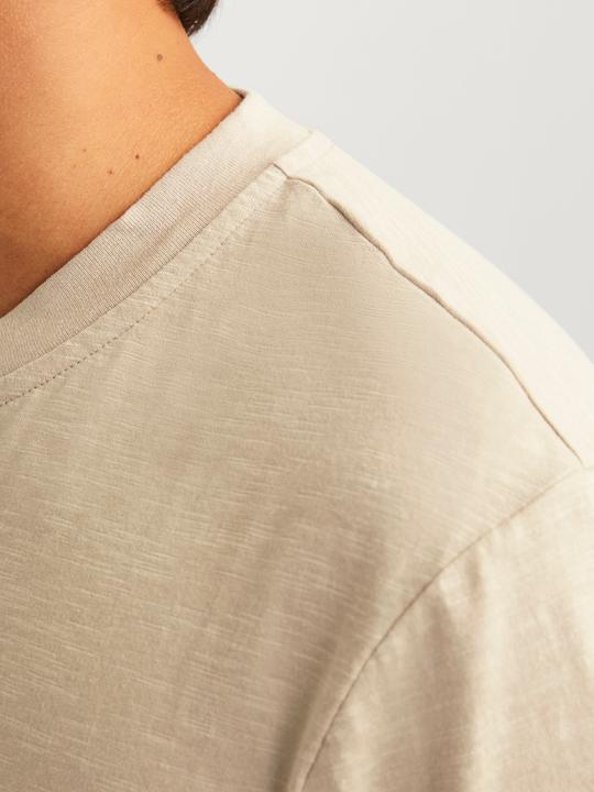 Image du produit Jack & Jones Unicolore Grandad col T-shirt T-shirt (S)