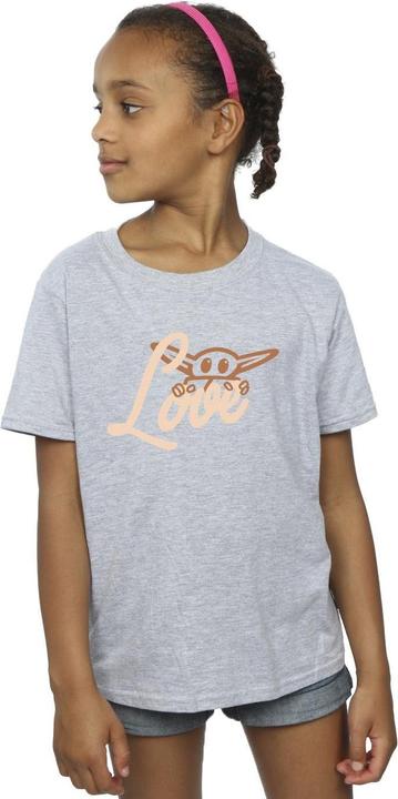 Produktbild Star Wars Grogu Love TShirt Mädchen (116)