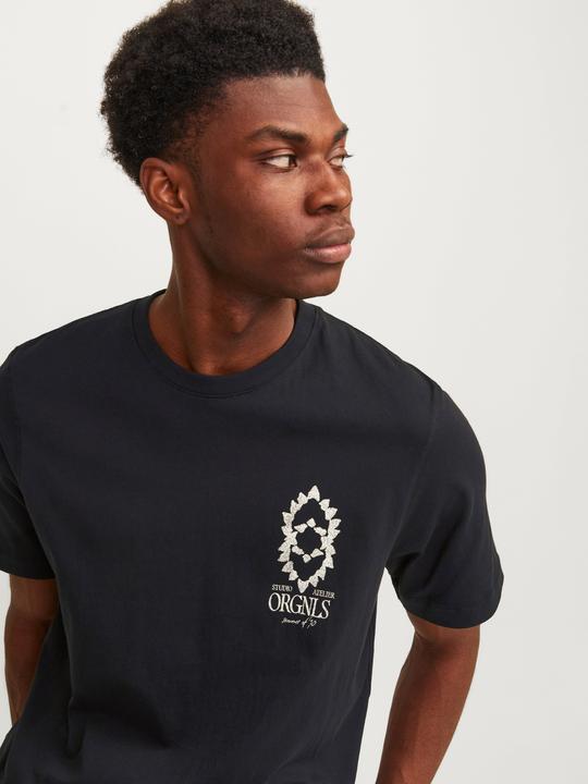 Actual product image Jack & Jones Gedruckt Rundhals T-shirt T-shirt (L)