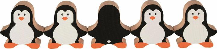 Image du produit Goki Jeu d'empilage de bois Pingouin (Multilingue)