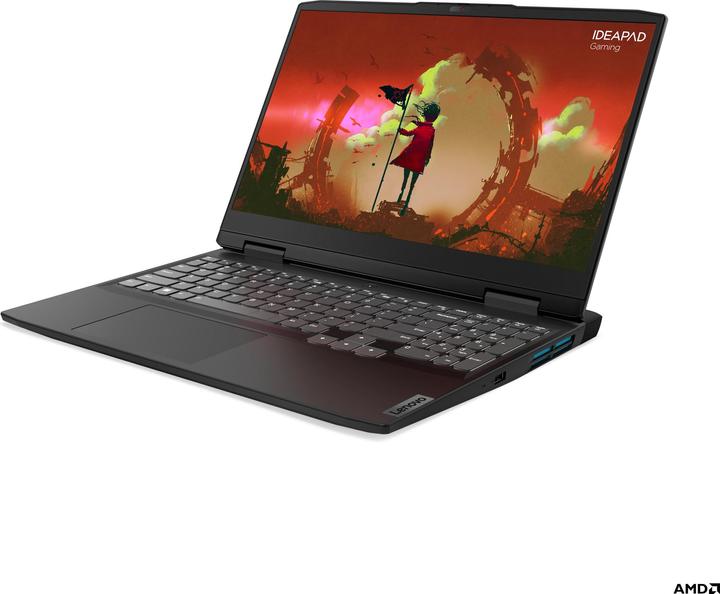 Produktbild Lenovo IdeaPad Gaming 3 6600H Notebook (15.6") Full HD AMD Ryzen™ 5 DDR5-SDRAM SSD NVIDIA (15.60", AMD Ryzen 5 6600H, 16 GB, 512 GB, Eng. Int.)