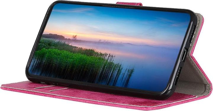 Image du produit Cover-Discount Galaxy A22 4G - Étui vintage en daim rose (Samsung Galaxy A22)