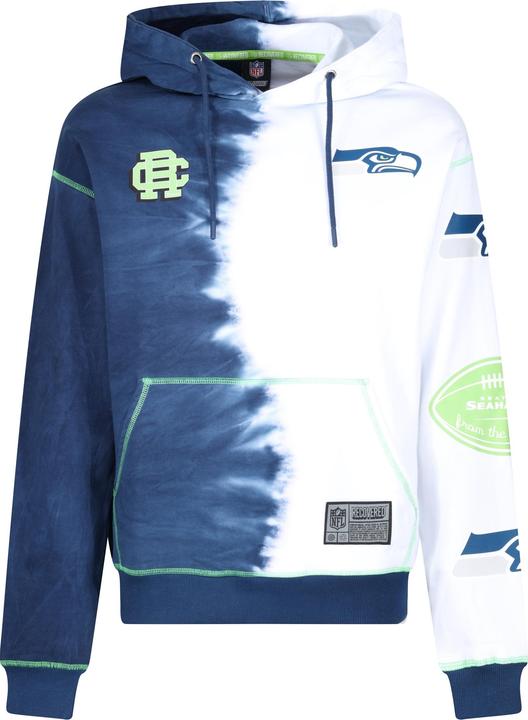 Recovered Re:covered Fleece Hoody - INK DYE Seattle Seahawks - XL (XL)