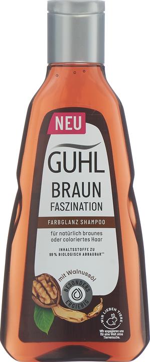 Guhl Braun Faszination Shampoo Farbglanz (250 ml, Flüssiges Shampoo)