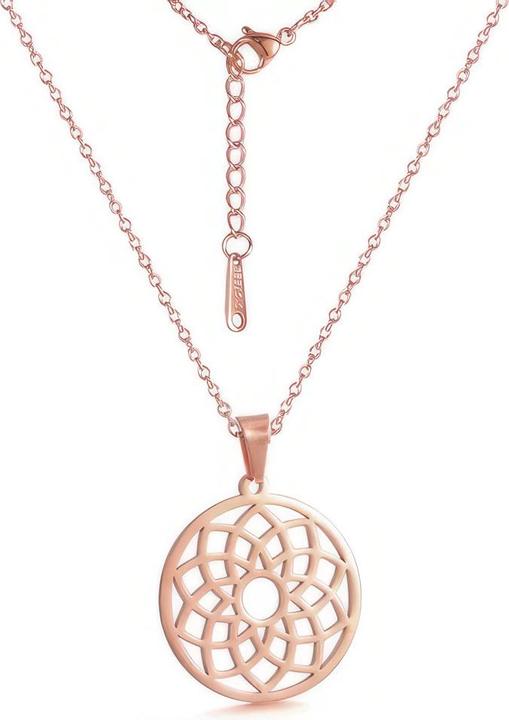 Produktbild Perlstein Blume des Lebens Ohrringe (Metall)