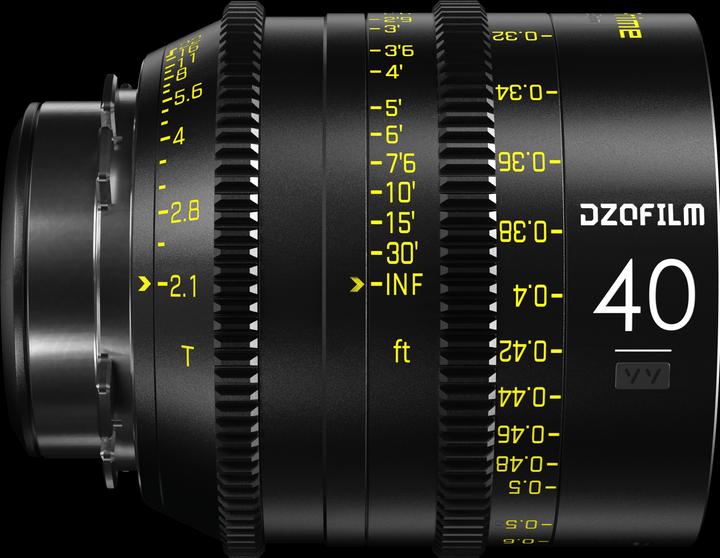 Immagine prodotto Dzofilm Vespid Prime 40 T2.1 per attacco PL/EF (VV/FF) (PL, Canon EF, Full-frame)
