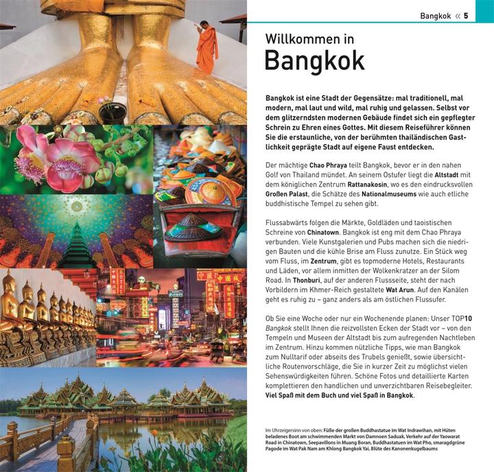 Produktbild TOP10 Reiseführer Bangkok (Deutsch, DK Verlag Reise, 2023)