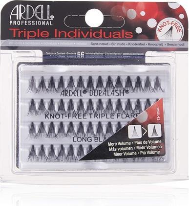 Image du produit Ardell Triple Individuals Sans Noeuds Longs Cils Noirs 25g (Cils artificiels)