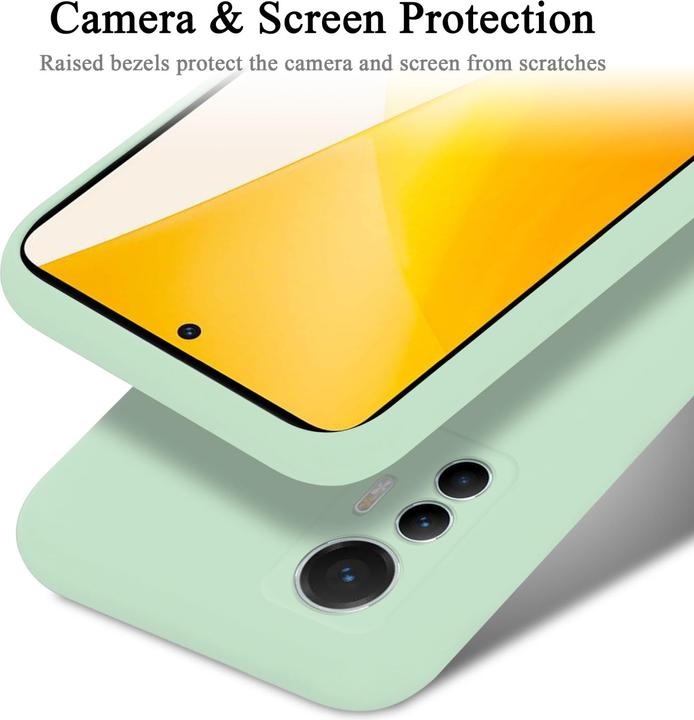 Produktbild Cadorabo TPU Liquid Silicone Case Hülle für Xiaomi 12 LITE (Xiaomi 12 Lite)
