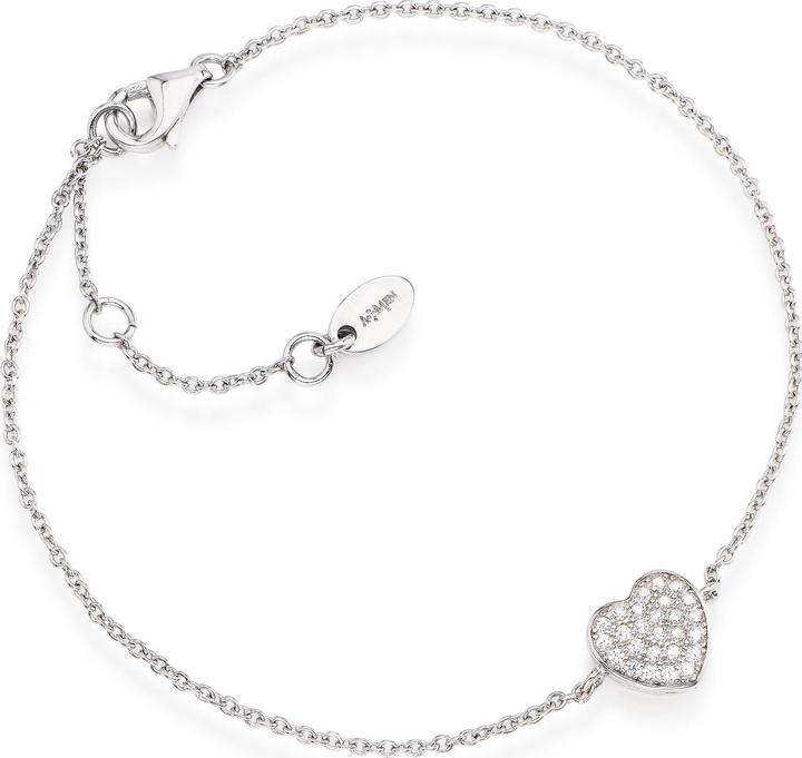 Immagine prodotto Amen Bracciale cuore d'amore (19 cm, Argento 925)