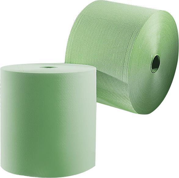 Actual product image Tork Advanced 430 industrial paper wipe, 340 x 370 mm, green (1000 x)