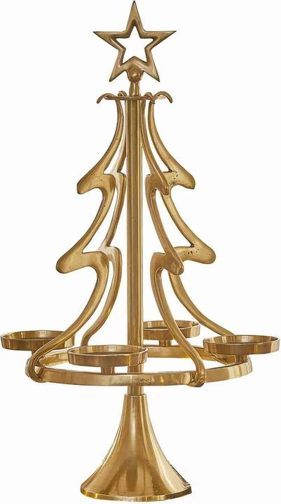 Produktbild Loberon Adventskranzständer Gaetana gold (H)