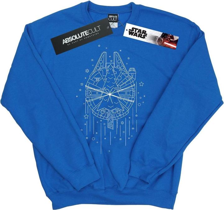 Star Wars Millennium Falcon Christmas Tree Delivery Sweatshirt